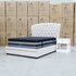 The Grace Queen Fabric Storage Bed - Oat White