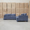 The Barossa Deep Seat Modular Corner Lounge - Charcoal available to purchase from Warehouse Furniture Clearance at our next sale event.