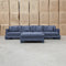 The Barossa Deep Seat Modular Corner Lounge - Charcoal available to purchase from Warehouse Furniture Clearance at our next sale event.
