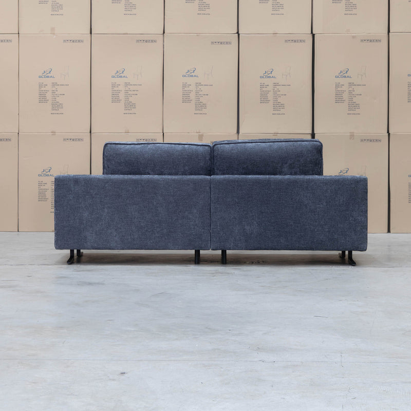Luka Feather & Foam 2.5 Seat Sofa - Licorice
