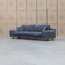 Luka Feather & Foam Three Seat Sofa - Licorice