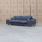 Luka Feather & Foam Three Seat Sofa - Licorice