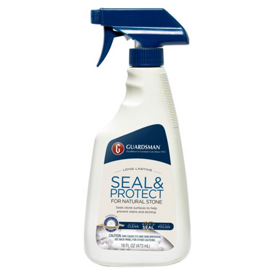 The Guardsman Stone Care Seal & Protect - 473ml available to purchase from Warehouse Furniture Clearance at our next sale event.