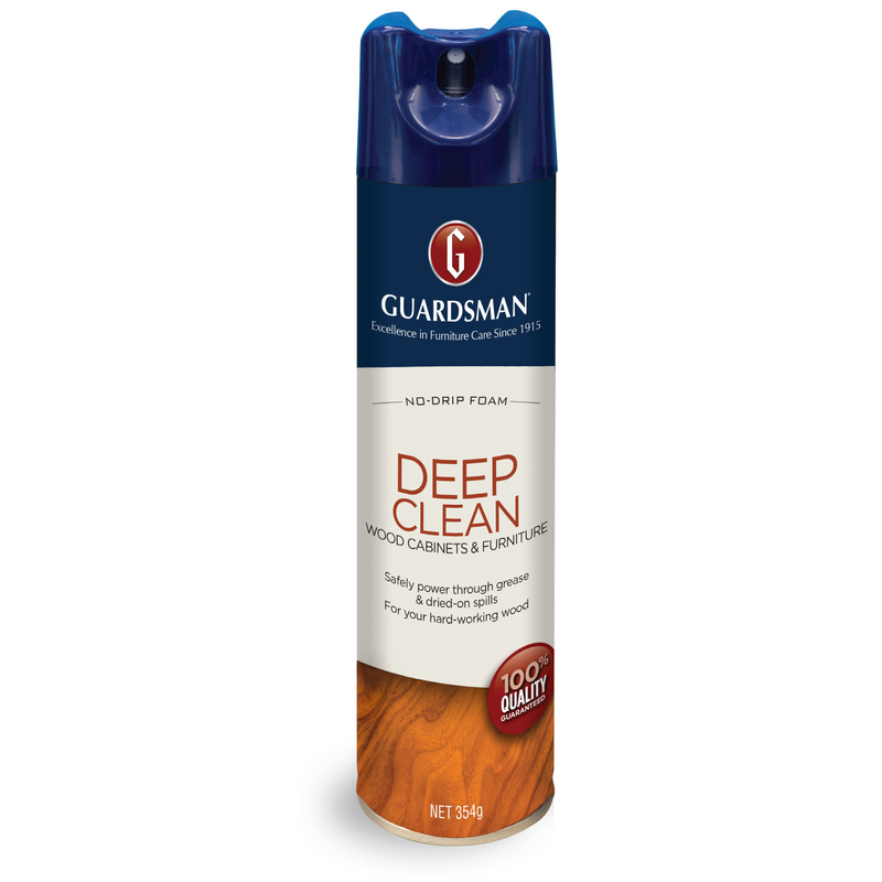 The Guardsman Wood Deep Clean Aerosol - 354g available to purchase from Warehouse Furniture Clearance at our next sale event.