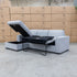 The Oakland Sofa Bed with LHF Storage Chaise - Silver