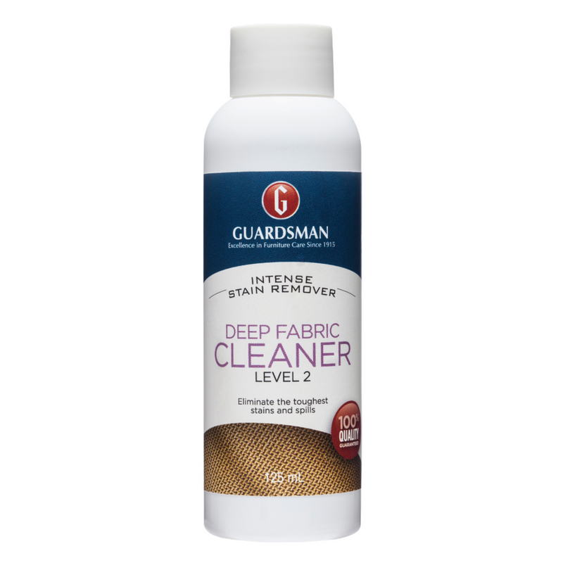 The Guardsman Fabric Cleaner Level 2 Deep Stain Remover - 125ml available to purchase from Warehouse Furniture Clearance at our next sale event.