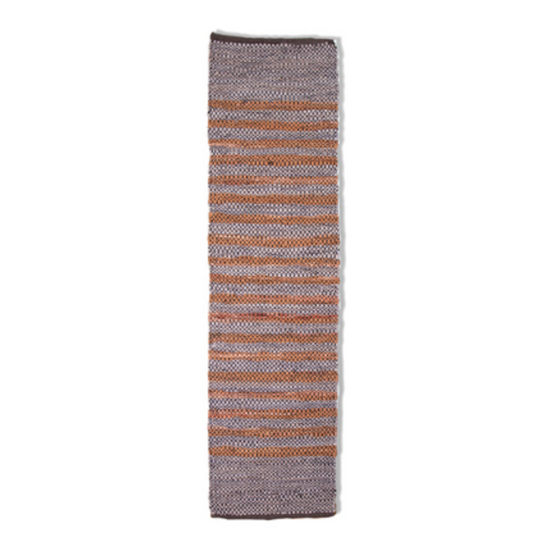 The Rayell 40 x 160cm Leather Rug/Table Runner - LTR3907 - Available Instore Only available to purchase from Warehouse Furniture Clearance at our next sale event.