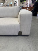 The HTL-A0342 Modular Corner Suite - Frost Grey - Floor Stock available to purchase from Warehouse Furniture Clearance at our next sale event.