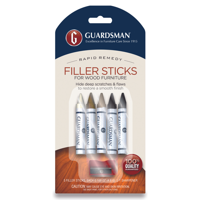 The Guardsman Wood Filler Sticks - 5 Pack available to purchase from Warehouse Furniture Clearance at our next sale event.