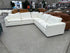 The HTL-12327-A Modular Corner Suite - Snow White - Floor Stock