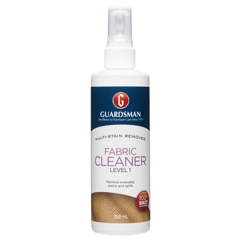 The Guardsman Fabric Cleaner Level 1 Stain Remover - 250ml available to purchase from Warehouse Furniture Clearance at our next sale event.