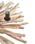 The 5 Light Driftwood Chandelier - Wood/Metal - UE04 - Available In-Store Only