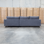The Melbourne Deep Seat Feather & Foam RHF Chaise Lounge - Obsidian - PRE ORDER - Available after 13th October available to purchase from Warehouse Furniture Clearance at our next sale event.