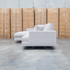 The Melbourne Deep Seat Feather & Foam LHF Chaise Lounge - Biscuit