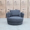 The Cooper XL Swivel Chair - Charcoal available to purchase from Warehouse Furniture Clearance at our next sale event.