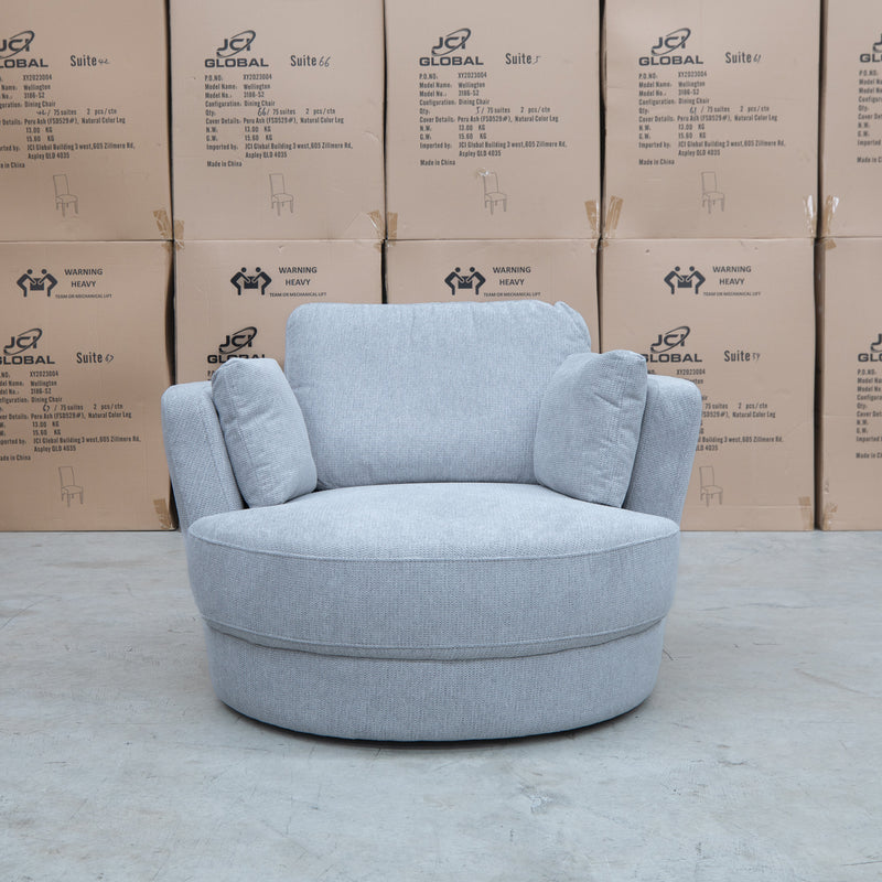 The Cooper XL Swivel Chair - Slate available to purchase from Warehouse Furniture Clearance at our next sale event.