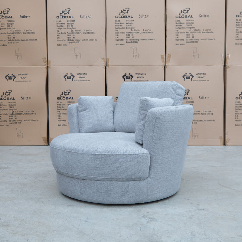 The Cooper XL Swivel Chair - Slate available to purchase from Warehouse Furniture Clearance at our next sale event.