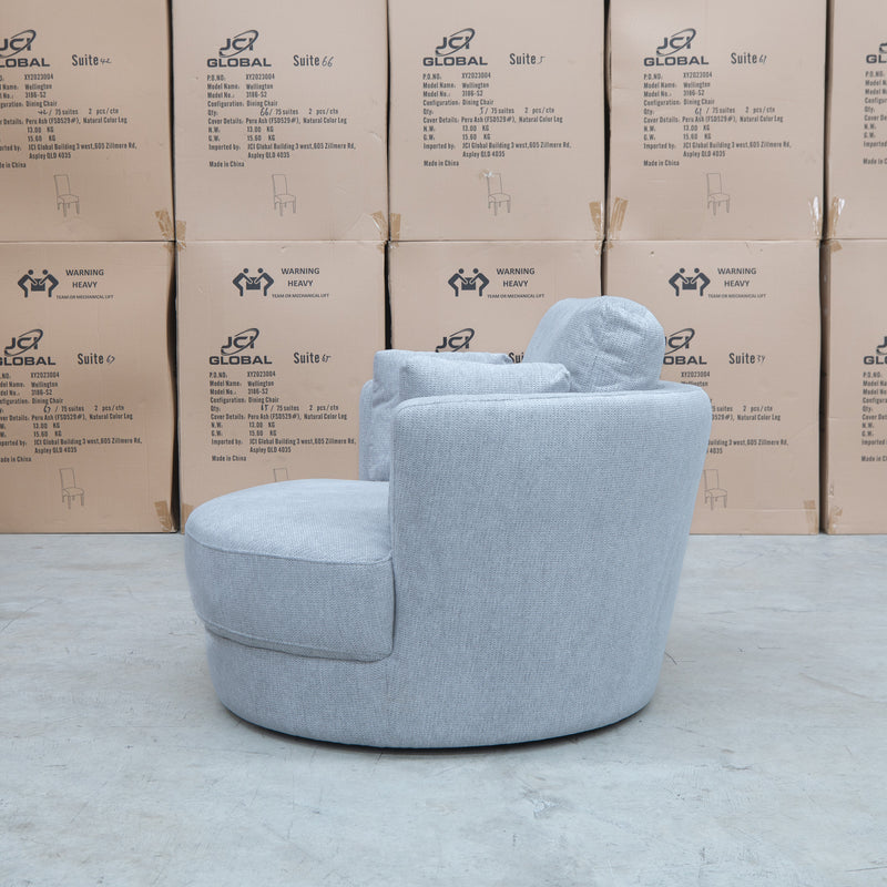 The Cooper XL Swivel Chair - Slate available to purchase from Warehouse Furniture Clearance at our next sale event.