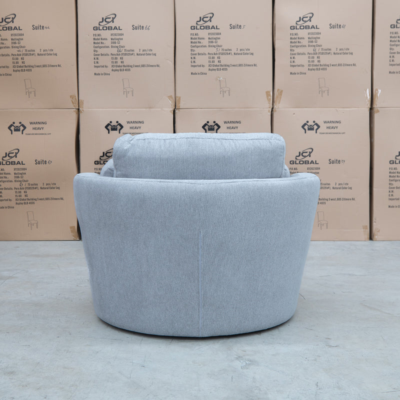 The Cooper XL Swivel Chair - Slate available to purchase from Warehouse Furniture Clearance at our next sale event.