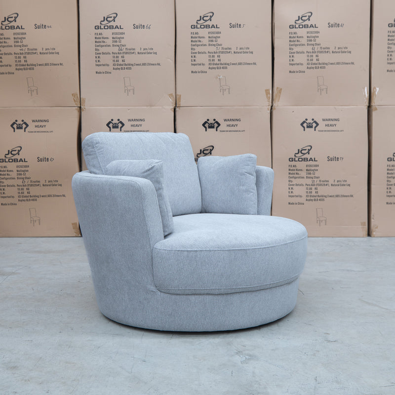 The Cooper XL Swivel Chair - Slate available to purchase from Warehouse Furniture Clearance at our next sale event.