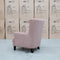 The Charlotte Accent Chair - Blush available to purchase from Warehouse Furniture Clearance at our next sale event.