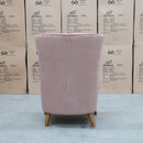 The Lily Accent Chair - Share Blush available to purchase from Warehouse Furniture Clearance at our next sale event.