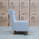 The Lily Accent Chair - Slate available to purchase from Warehouse Furniture Clearance at our next sale event.