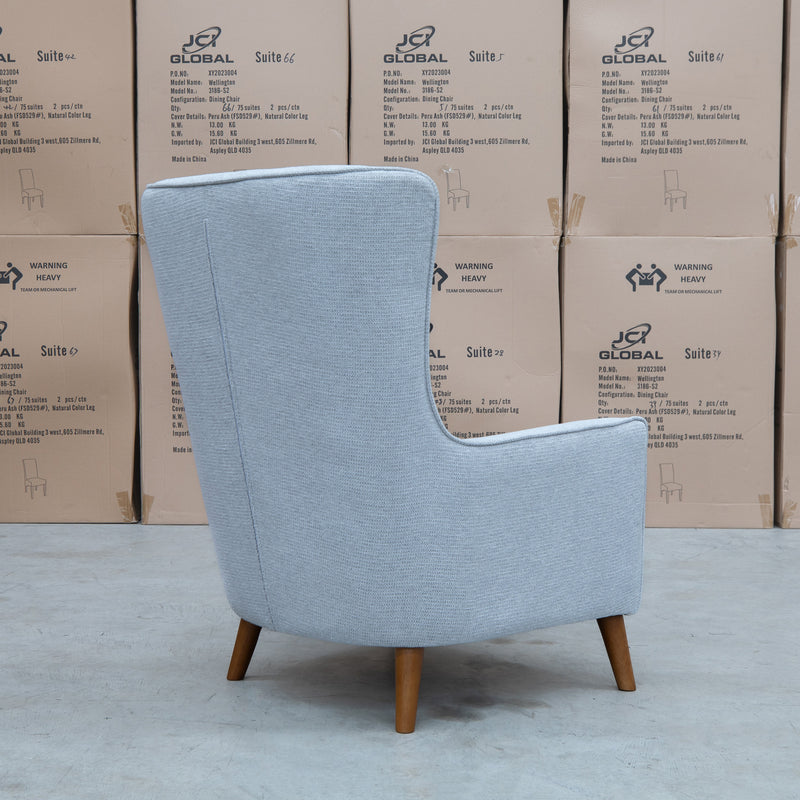 The Lily Accent Chair - Slate available to purchase from Warehouse Furniture Clearance at our next sale event.