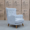 The Zoe Accent Chair – Slate available to purchase from Warehouse Furniture Clearance at our next sale event.