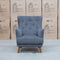 The Zoe Accent Chair – Share Charcoal available to purchase from Warehouse Furniture Clearance at our next sale event.