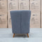 The Zoe Accent Chair – Share Charcoal available to purchase from Warehouse Furniture Clearance at our next sale event.