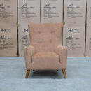 The Lily Accent Chair - Burnt available to purchase from Warehouse Furniture Clearance at our next sale event.