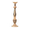 The African Mango Wood CandlestickMedium - Black/White - FM70 - Available In-Store Only available to purchase from Warehouse Furniture Clearance at our next sale event.