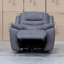 The Airlie Single Electric Recliner - Slate available to purchase from Warehouse Furniture Clearance at our next sale event.