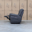 The Airlie Three Seat Electric Recliner Lounge - Charcoal available to purchase from Warehouse Furniture Clearance at our next sale event.