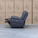 The Airlie Three Seat Electric Recliner Lounge - Charcoal available to purchase from Warehouse Furniture Clearance at our next sale event.