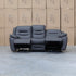The Airlie Three Seat Electric Recliner Lounge - Charcoal