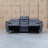 The Airlie Three Seat Electric Recliner Lounge - Charcoal