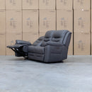 The Airlie Three Seat Electric Recliner Lounge - Charcoal available to purchase from Warehouse Furniture Clearance at our next sale event.
