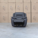 The Airlie Single Electric Recliner - Charcoal available to purchase from Warehouse Furniture Clearance at our next sale event.