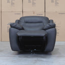 The Airlie Single Electric Recliner - Charcoal available to purchase from Warehouse Furniture Clearance at our next sale event.