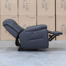 The Airlie Single Electric Recliner - Charcoal available to purchase from Warehouse Furniture Clearance at our next sale event.