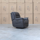 The Airlie Electric Swivel Glider Recliner - Charcoal available to purchase from Warehouse Furniture Clearance at our next sale event.