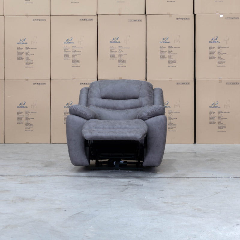 The Airlie Electric Swivel Glider Recliner - Slate available to purchase from Warehouse Furniture Clearance at our next sale event.