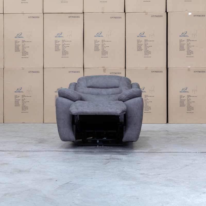 The Airlie Electric Swivel Glider Recliner - Slate available to purchase from Warehouse Furniture Clearance at our next sale event.