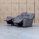 The Airlie Three Seat Electric Recliner Lounge - Slate available to purchase from Warehouse Furniture Clearance at our next sale event.