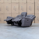 The Airlie Three Seat Electric Recliner Lounge - Slate available to purchase from Warehouse Furniture Clearance at our next sale event.