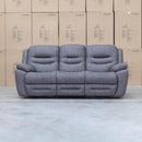The Airlie Three Seat Electric Recliner Lounge - Slate available to purchase from Warehouse Furniture Clearance at our next sale event.