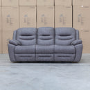 The Airlie Three Seat Electric Recliner Lounge - Slate available to purchase from Warehouse Furniture Clearance at our next sale event.