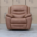 The Airlie Electric Swivel Glider Recliner - Tan available to purchase from Warehouse Furniture Clearance at our next sale event.